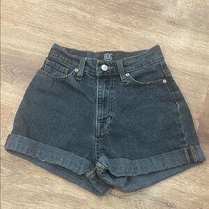 BDG Dark Gray Jean Shorts